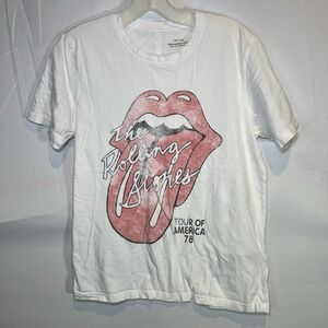 Abercrombie & Fitch The Rolling Stones Tour 78‎ Graphic T-shirt Women XSmall XS